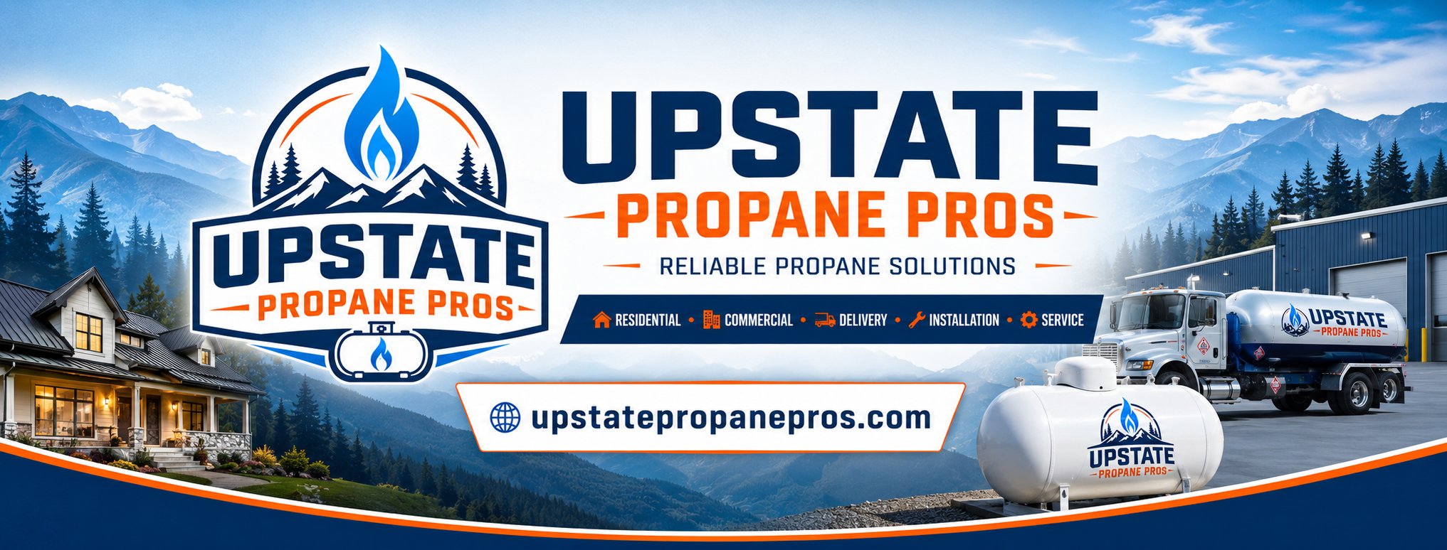 Upstate Propane Pros — reliable propane solutions: residential, commercial, delivery, installation, service